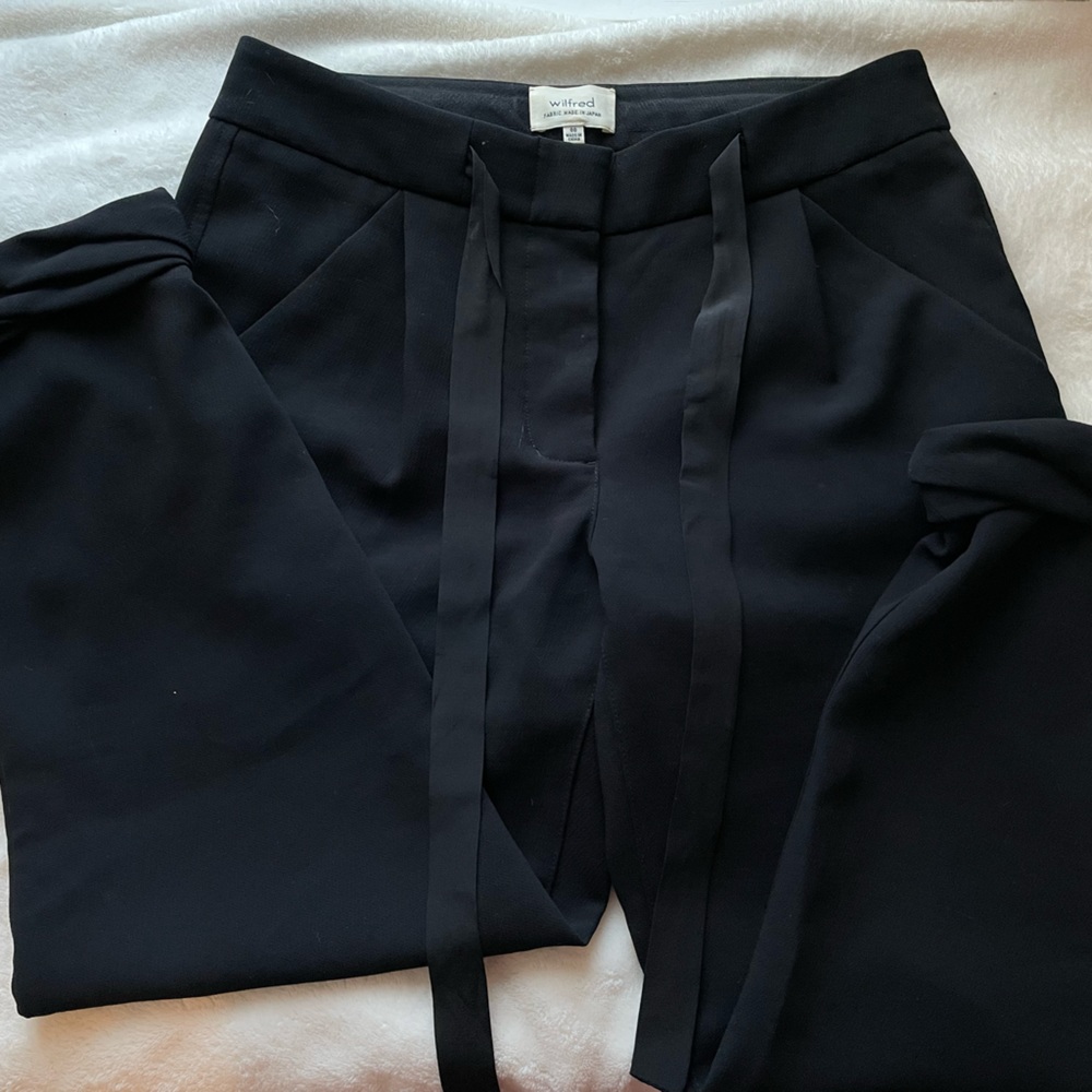 Black Wilfred Trouser